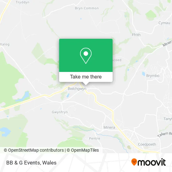 BB & G Events map