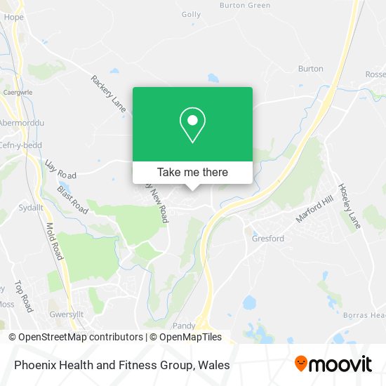 Phoenix Health and Fitness Group map