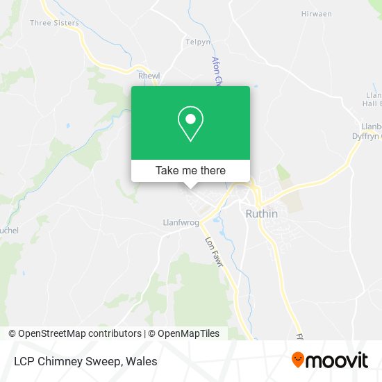 LCP Chimney Sweep map