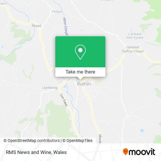 RMS News and Wine map
