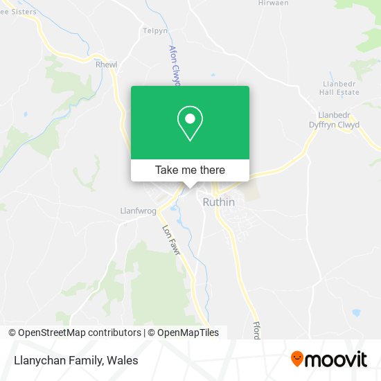 Llanychan Family map