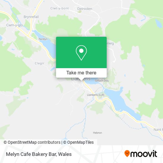 Melyn Cafe Bakery Bar map