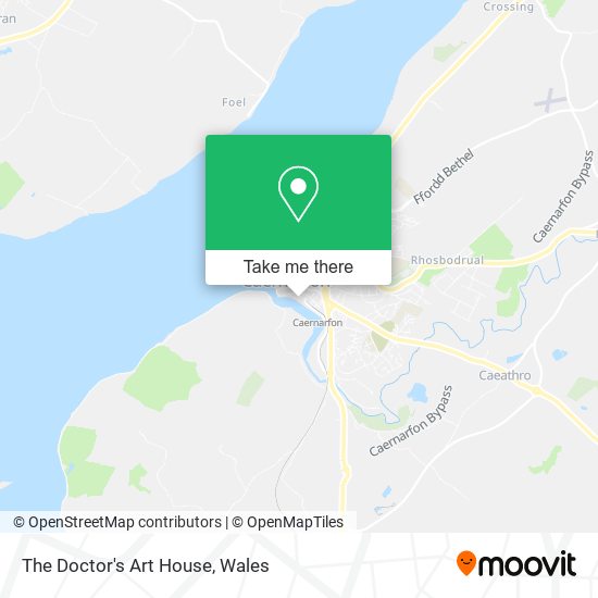 The Doctor's Art House map