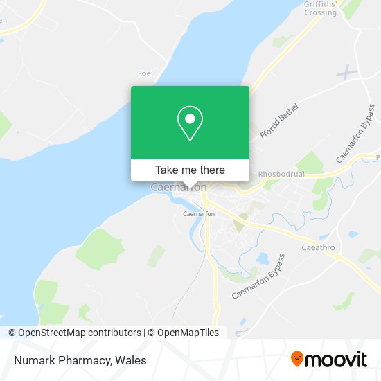 Numark Pharmacy map