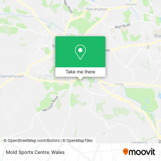 Mold Sports Centre map