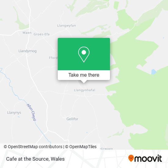 Cafe at the Source map