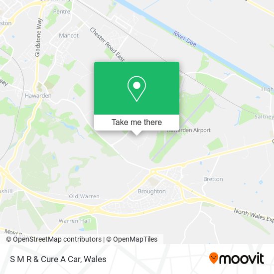 S M R & Cure A Car map