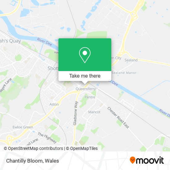 Chantilly Bloom map