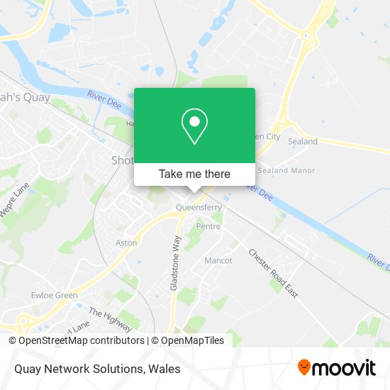 Quay Network Solutions map