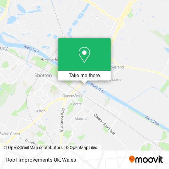 Roof Improvements Uk map