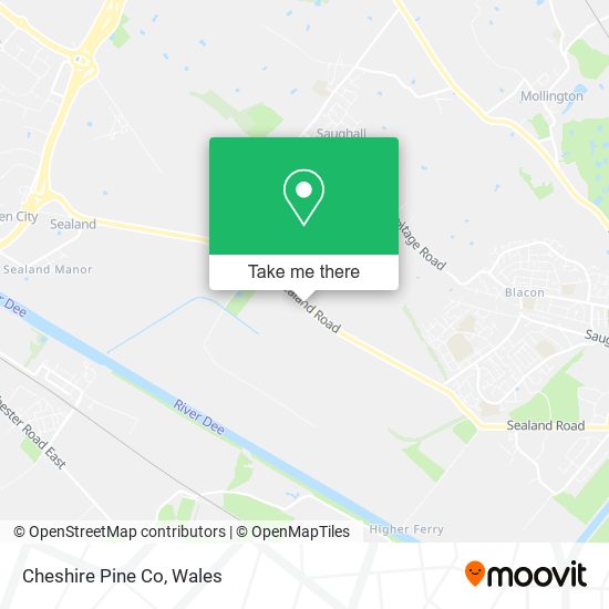 Cheshire Pine Co map