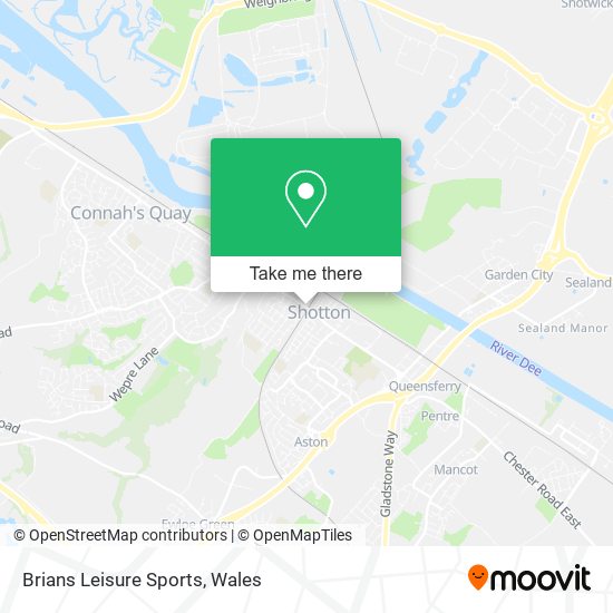 Brians Leisure Sports map