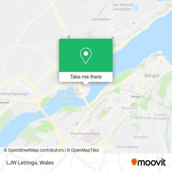 LJW Lettings map