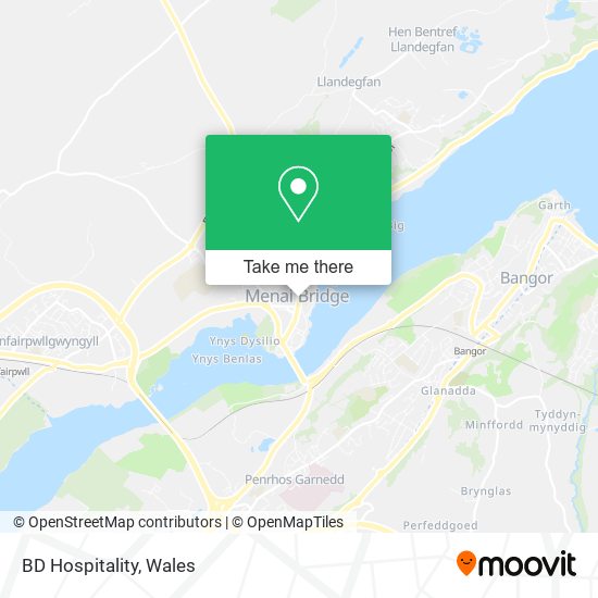 BD Hospitality map