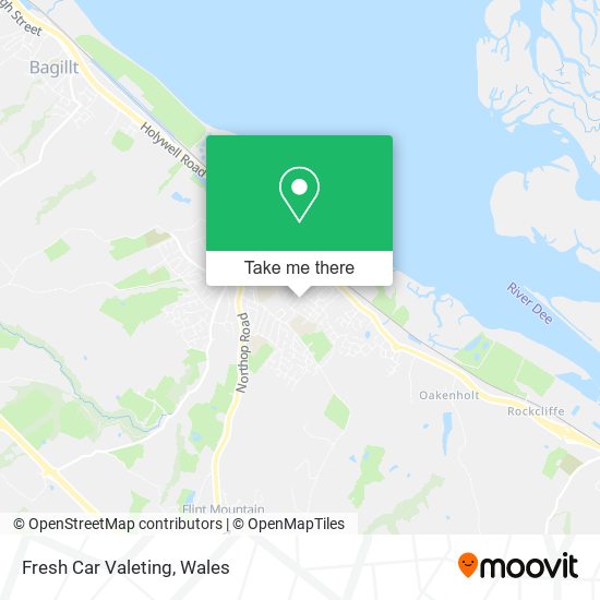 Fresh Car Valeting map