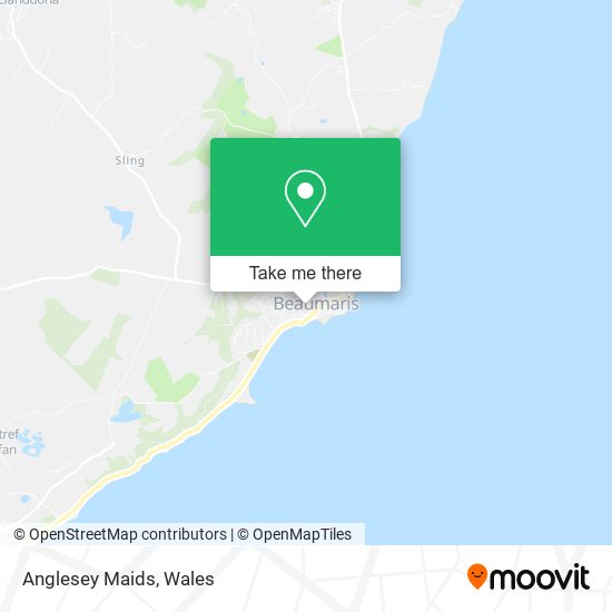 Anglesey Maids map