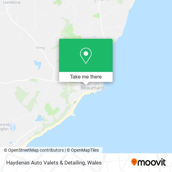 Haydenas Auto Valets & Detailing map