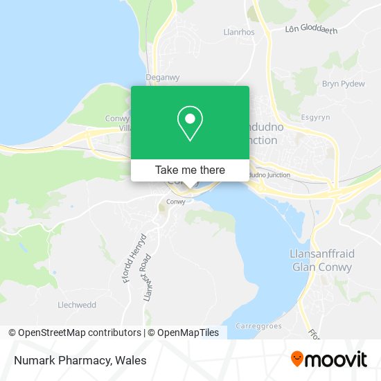 Numark Pharmacy map