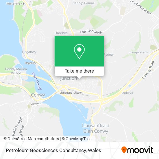 Petroleum Geosciences Consultancy map