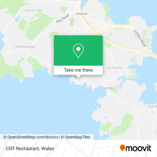 Cliff Restaurant map