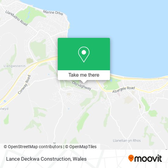Lance Deckwa Construction map