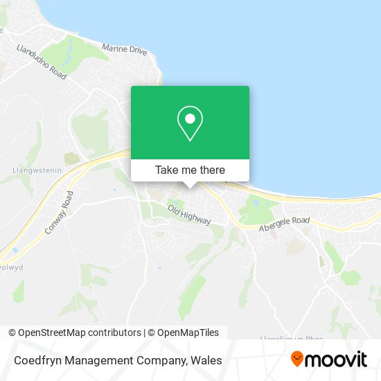 Coedfryn Management Company map