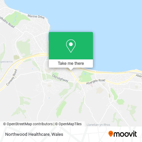 Northwood Healthcare map