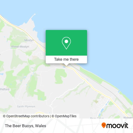 The Beer Buoys map