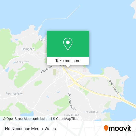 No Nonsense Media map