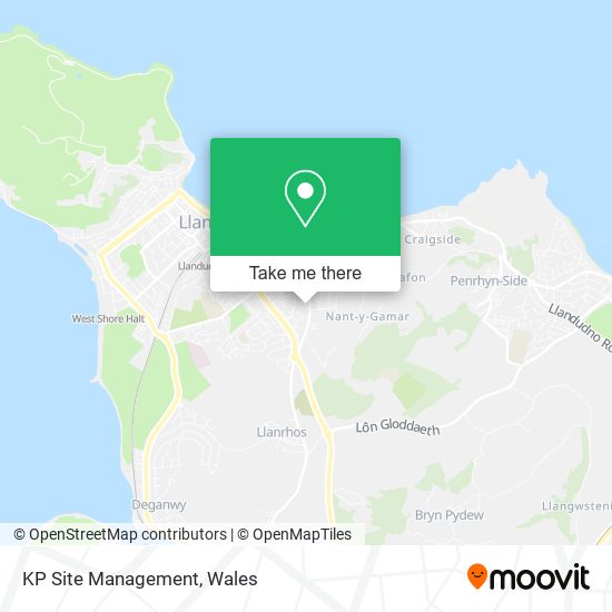 KP Site Management map