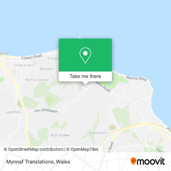 Mynnaf Translations map