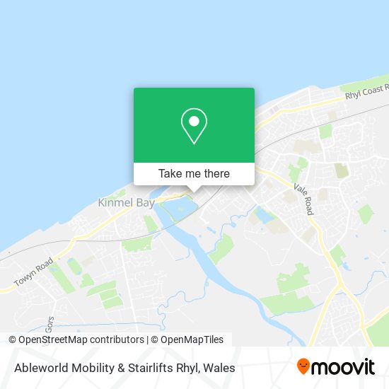 Ableworld Mobility & Stairlifts Rhyl map