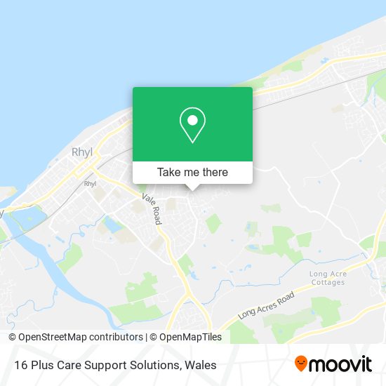 16 Plus Care Support Solutions map