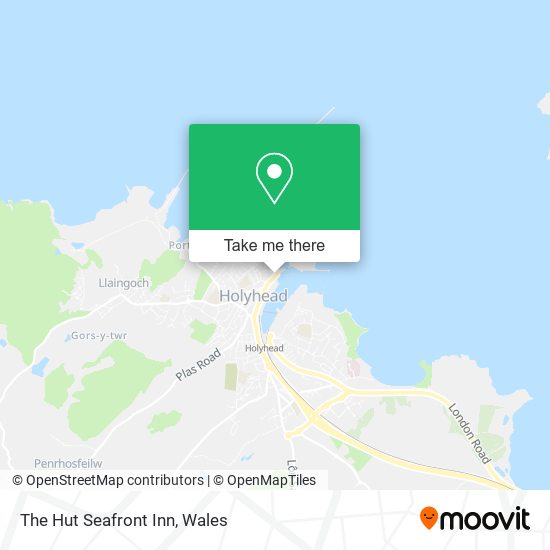 The Hut Seafront Inn map