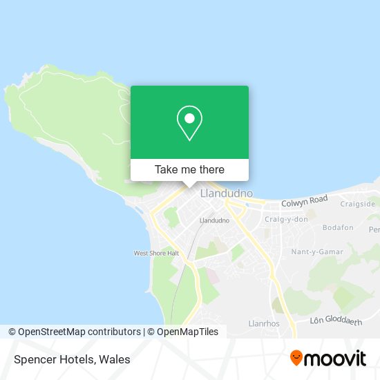 Spencer Hotels map