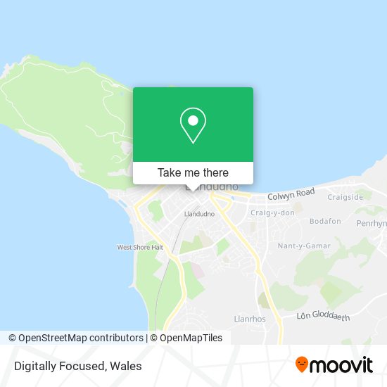Digitally Focused map