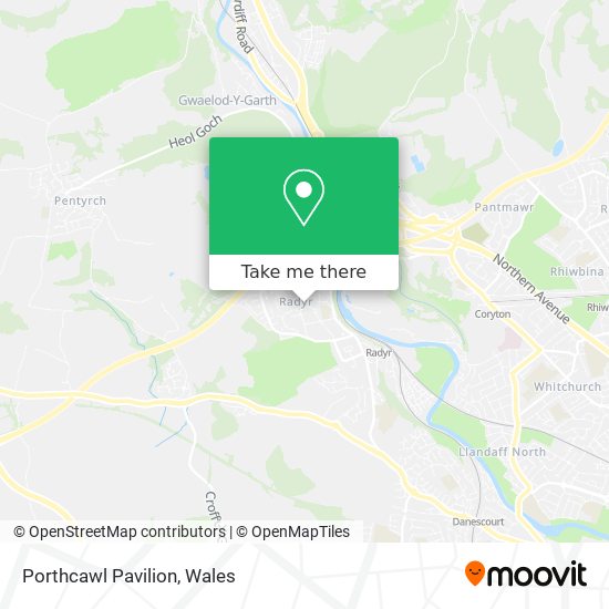 Porthcawl Pavilion map