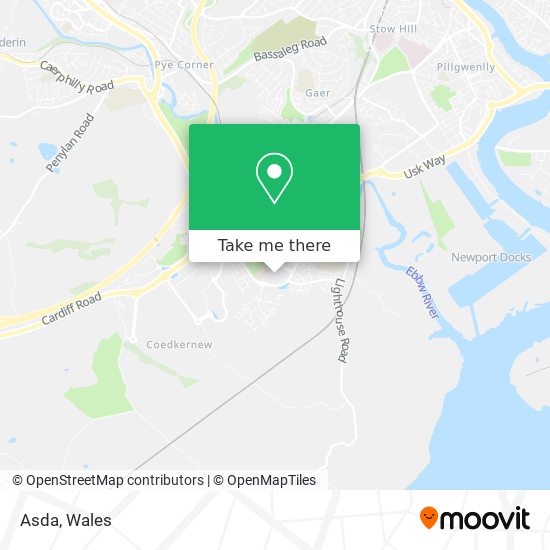 Asda map