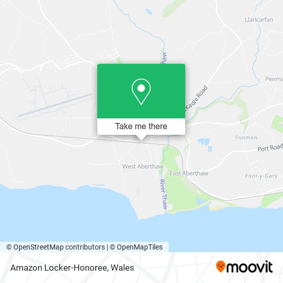 Amazon Locker-Honoree map