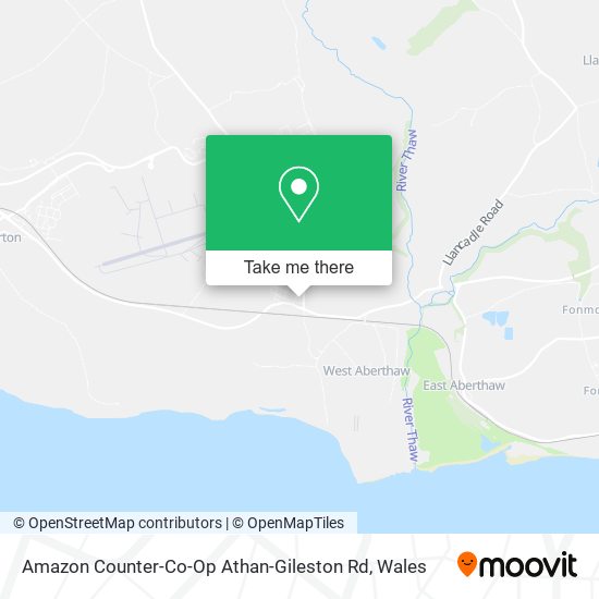 Amazon Counter-Co-Op Athan-Gileston Rd map