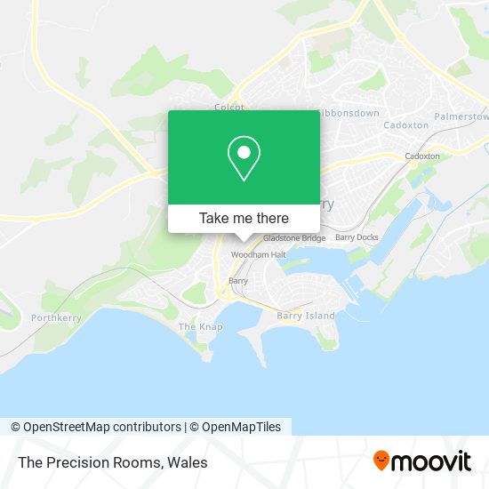 The Precision Rooms map