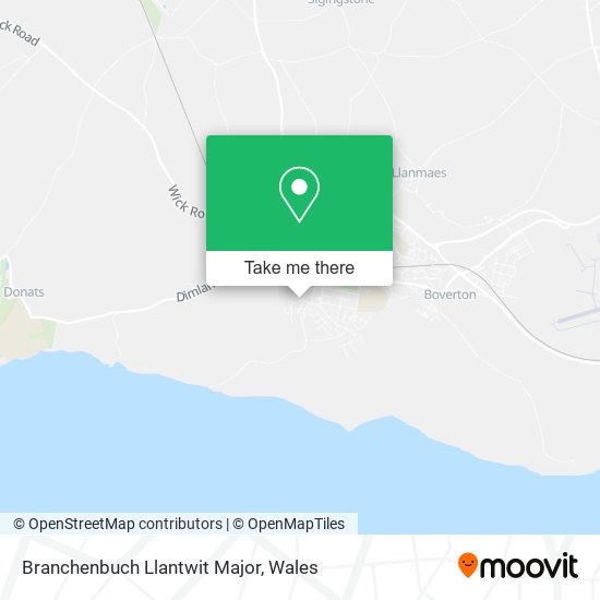 Branchenbuch Llantwit Major map