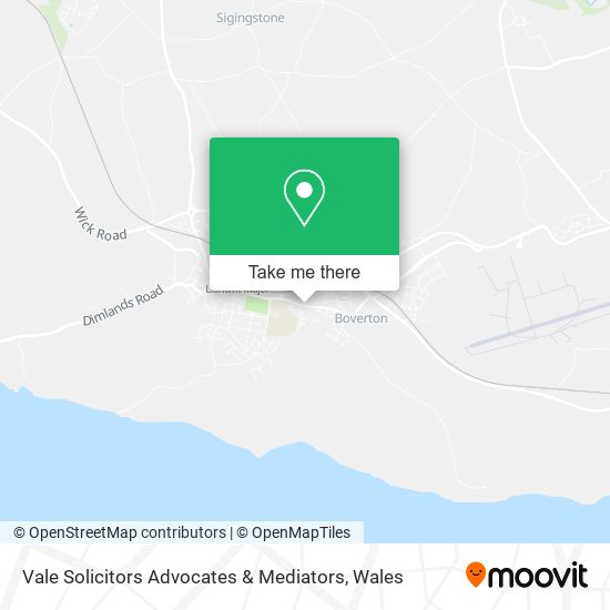 Vale Solicitors Advocates & Mediators map