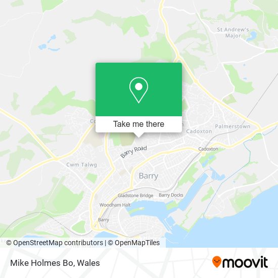 Mike Holmes Bo map