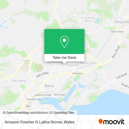 Amazon Counter-G Lailna Stores map