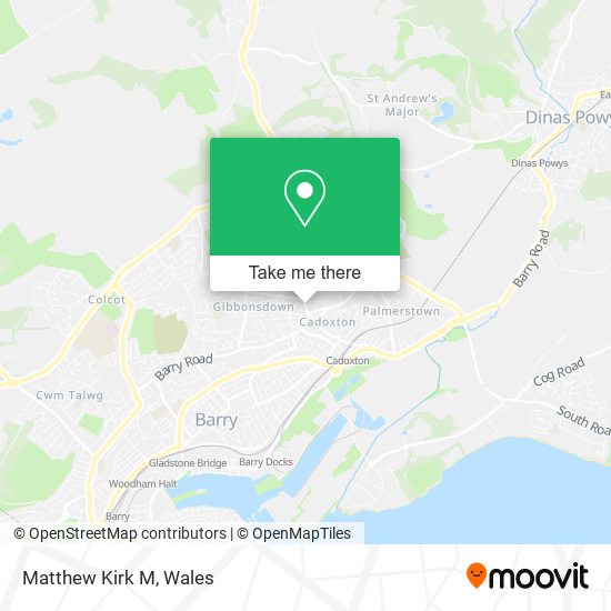 Matthew Kirk M map