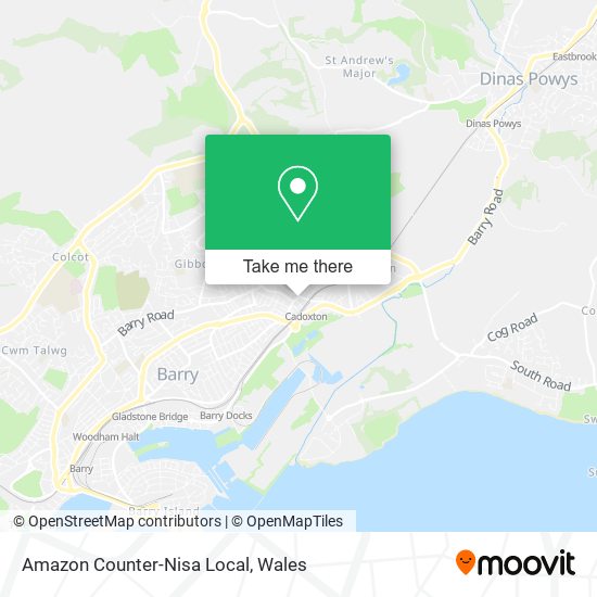 Amazon Counter-Nisa Local map