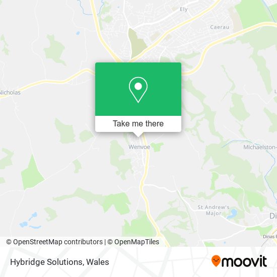 Hybridge Solutions map