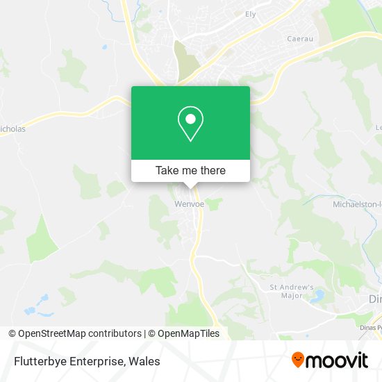 Flutterbye Enterprise map