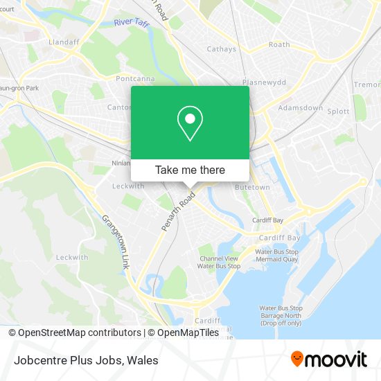 Jobcentre Plus Jobs map